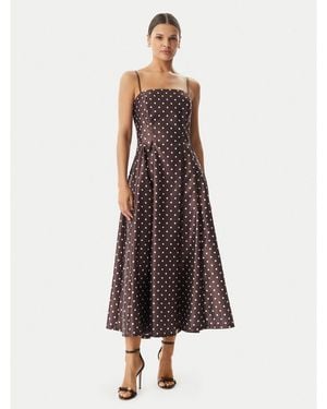 Rinascimento Coctailkleid Cfc0129296003 Regular Fit - Braun
