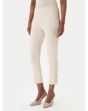 Rinascimento Stoffhose Cfc0128641003 Slim Fit - Weiß