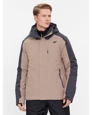 4F Skijacke Aw23Ttjam347 Regular Fit - Grau