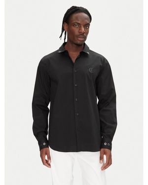 Just Cavalli Hemd 78Oal2A0 Relaxed Fit - Schwarz