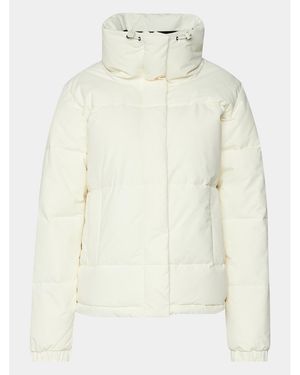 Roxy Daunenjacke Winter Rebel Jk Otlr Erjjk03556 Écru Regular Fit - Weiß