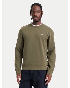 Calvin Klein Sweatshirt Lv04Rg275G Regular Fit - Grün