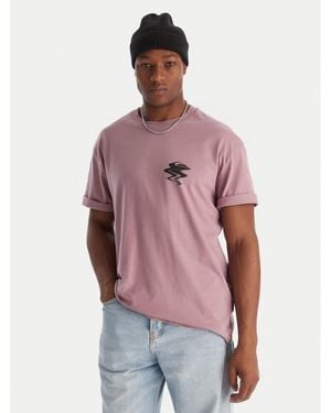Quiksilver T-Shirt Elderberry Eqyzt08200 Regular Fit - Rot