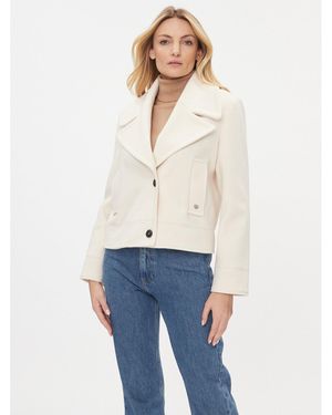 Please Übergangsjacke K493Obaioc Regular Fit - Weiß