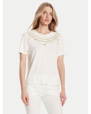 Rinascimento T-Shirt Cfc0125707003 Regular Fit - Weiß