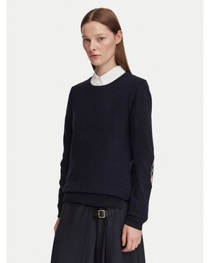 Barbour Pullover Pendle Lkn1075Ny91 Regular Fit - Blau