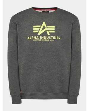 Alpha Industries Sweatshirt Basic 178302 Regular Fit - Grau