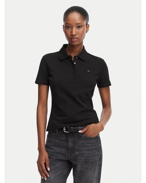 Tommy Hilfiger Poloshirt Essential Dw0Dw22820 Regular Fit - Schwarz