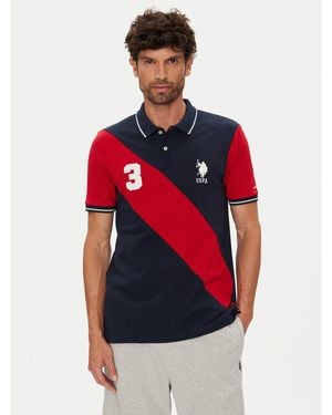 U.S. POLO ASSN. Poloshirt Mup3996 Regular Fit - Rot
