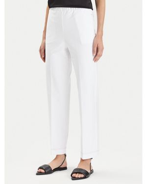 Weekend by Maxmara Stoffhose Ballata 2416781108 Weiß Regular Fit