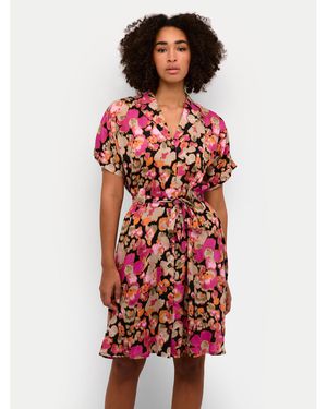 Kaffe Hemdkleid Laila 10508523 Regular Fit - Rot