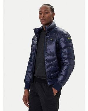 Blauer Daunenjacke 25Wbluc03075 Regular Fit - Blau