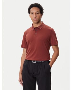 Calvin Klein Poloshirt Supima Lv04Lb276G Regular Fit - Rot