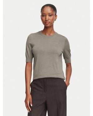 BOSS Pullover Farbella 50544996 Slim Fit - Grau