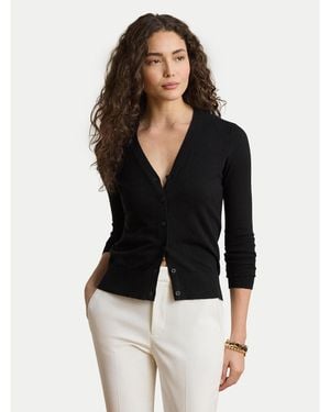 Ralph Lauren Strickjacke 200B22260003 Regular Fit - Schwarz