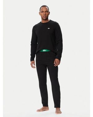 Lacoste Pyjama 4H0924 Regular Fit - Schwarz