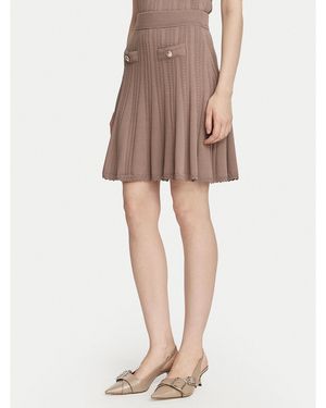 Guess Minirock W6Yd21 Z0971 Regular Fit - Natur