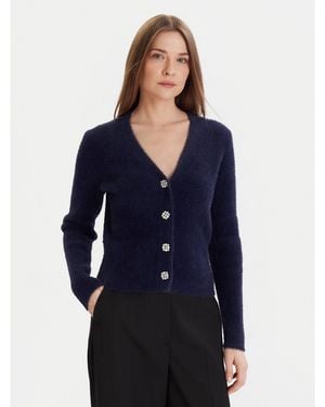 Morgan Strickjacke 252-Mclemi Regular Fit - Blau