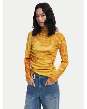 Desigual Rollkragenpullover Ottawa 25Wwjf38 Regular Fit - Orange
