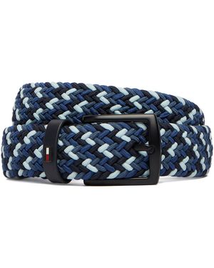 Tommy Hilfiger Herrengürtel Am0Am14278 - Blau