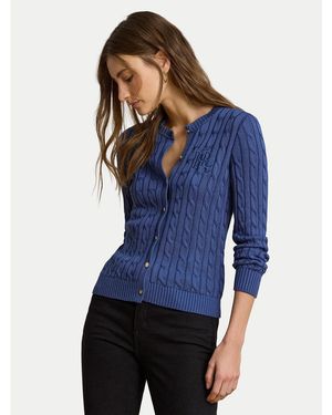 Ralph Lauren Strickjacke 200P14040502 Regular Fit - Blau