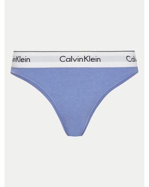 Calvin Klein Klassischer Damenslip 0000F3787E - Blau