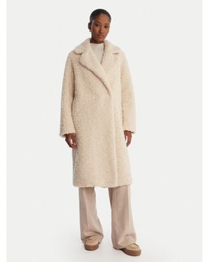 Bomboogie Fellmantel Cw360Stsfc5 Regular Fit - Natur