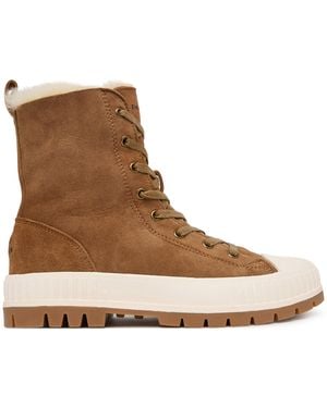 EMU Schnürschuhe Nomad Wanderer W13388 - Braun