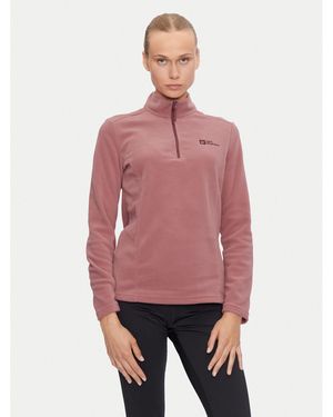 Jack Wolfskin Fleecejacke Taunus 1709532 Regular Fit - Rot