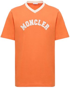 Moncler Tシャツ - オレンジ