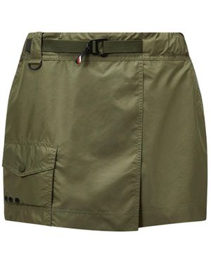 Moncler Belted Mini Skort - Green