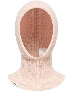 Moncler Moncler Wool And Cashmere Balaclava - Pink