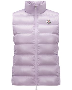Moncler Ghanyベスト - パープル