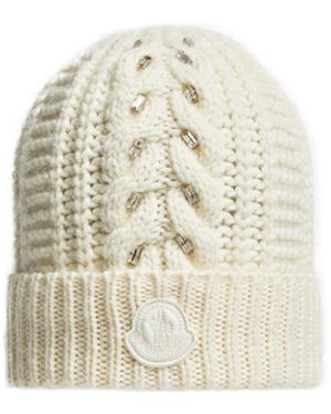 Moncler ニットキャップ - ブラック