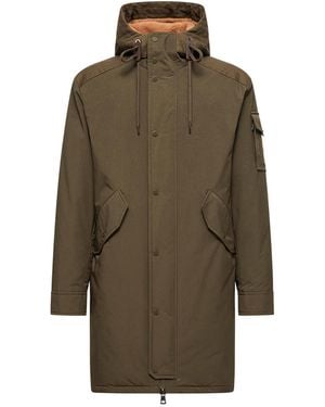 Moncler Moncler Nahan Hooded Long Down Parka - Green