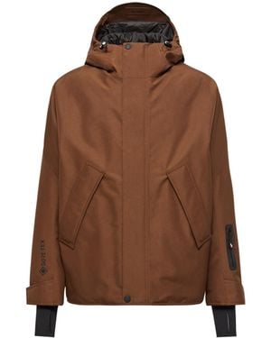 Moncler Moncler Lambir Hooded Gore-Tex Ski Jacket - Brown