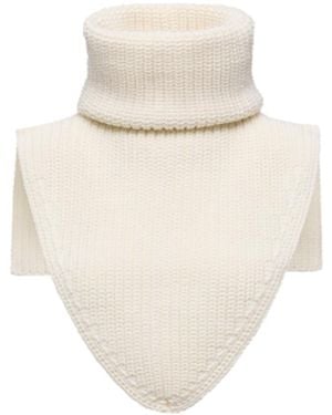 Moncler Moncler Wool Neck Warmer - White
