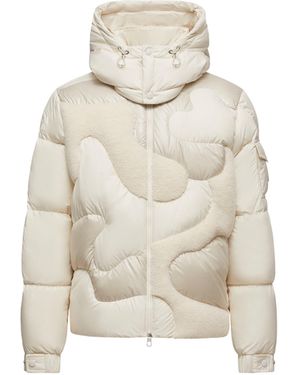 Moncler Candes ショートダウンジャケット - ナチュラル