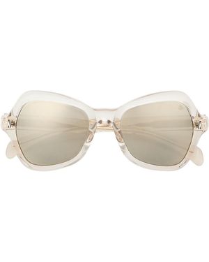 Moncler Moncler Elizia Butterfly Sunglasses - White