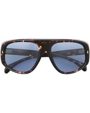 Moncler Moncler Auron Pilot Sunglasses - Blue