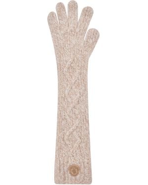 Moncler Moncler Alpaca Blend Gloves - White