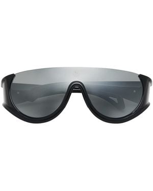 Moncler Moncler Pulser Wraparound Sunglasses - Grey