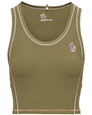 Moncler Moncler Polartec Tank Top - Green