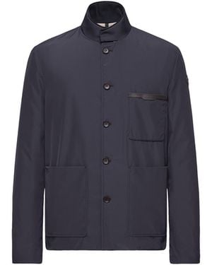 Moncler Moncler Westerlies Down Shirt Jacket - Blue