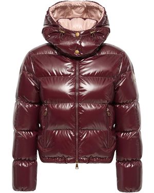 Moncler Moncler Niveole Short Down Jacket - Red