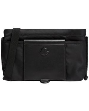 Moncler Moncler Kenton Drill Crossbody Bag - Black
