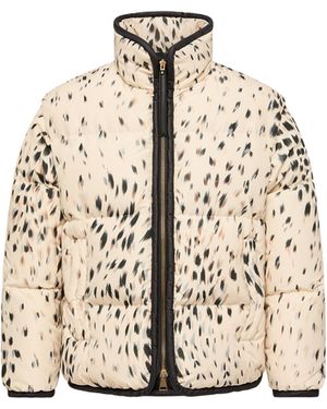 Moncler Moncler Rayonnant 2-In-1 Short Down Jacket - Natural