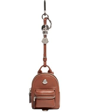 Moncler Moncler Backpack Leather Key Holder - Pink