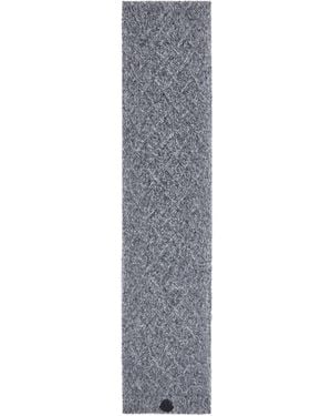 Moncler Alpaca Blend Scarf - Blue