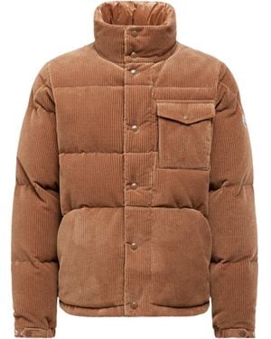 Moncler Serrant ショートダウンジャケット - ブラウン